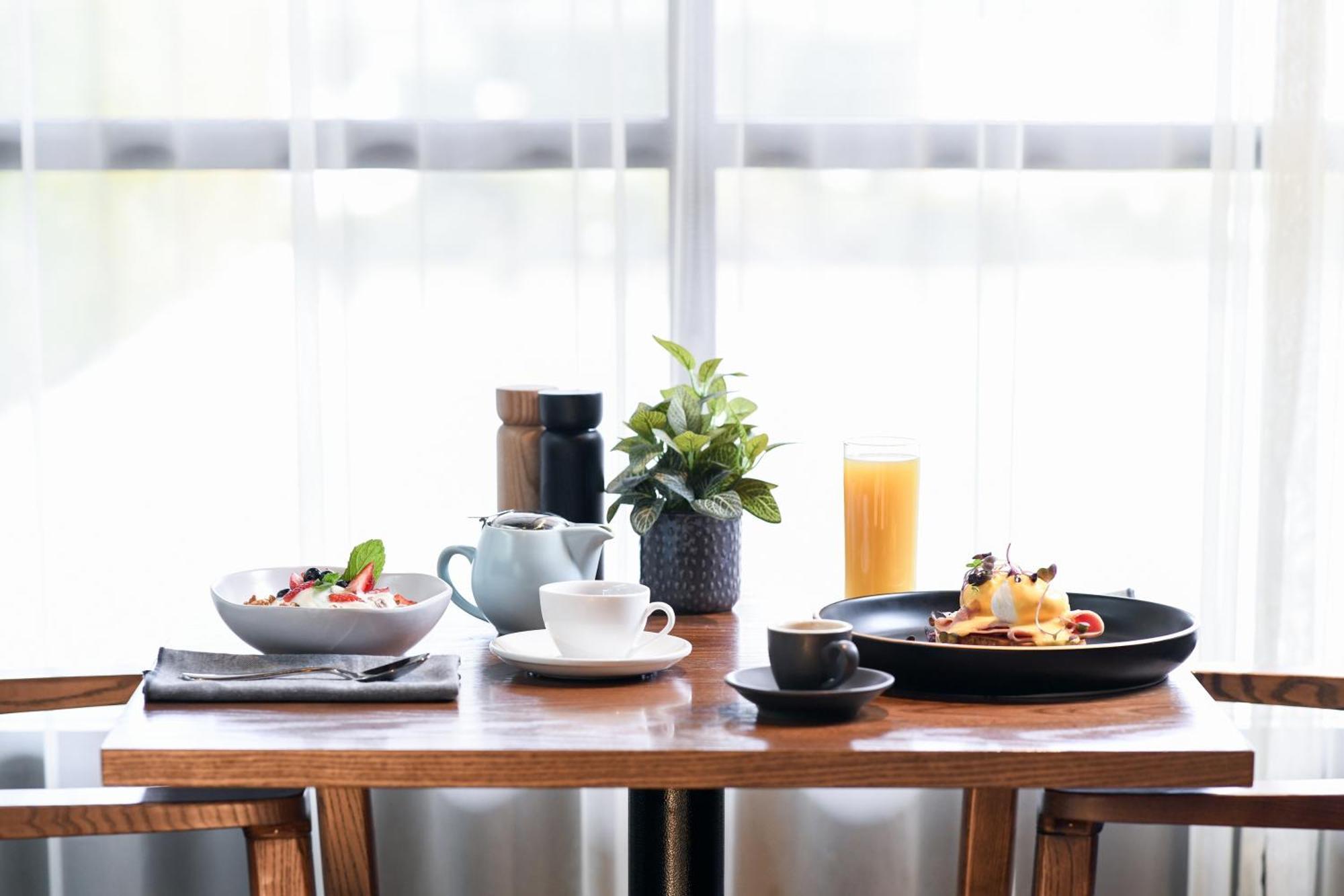 Powerhouse Hotel Tamworth By Rydges מראה חיצוני תמונה A breakfast table